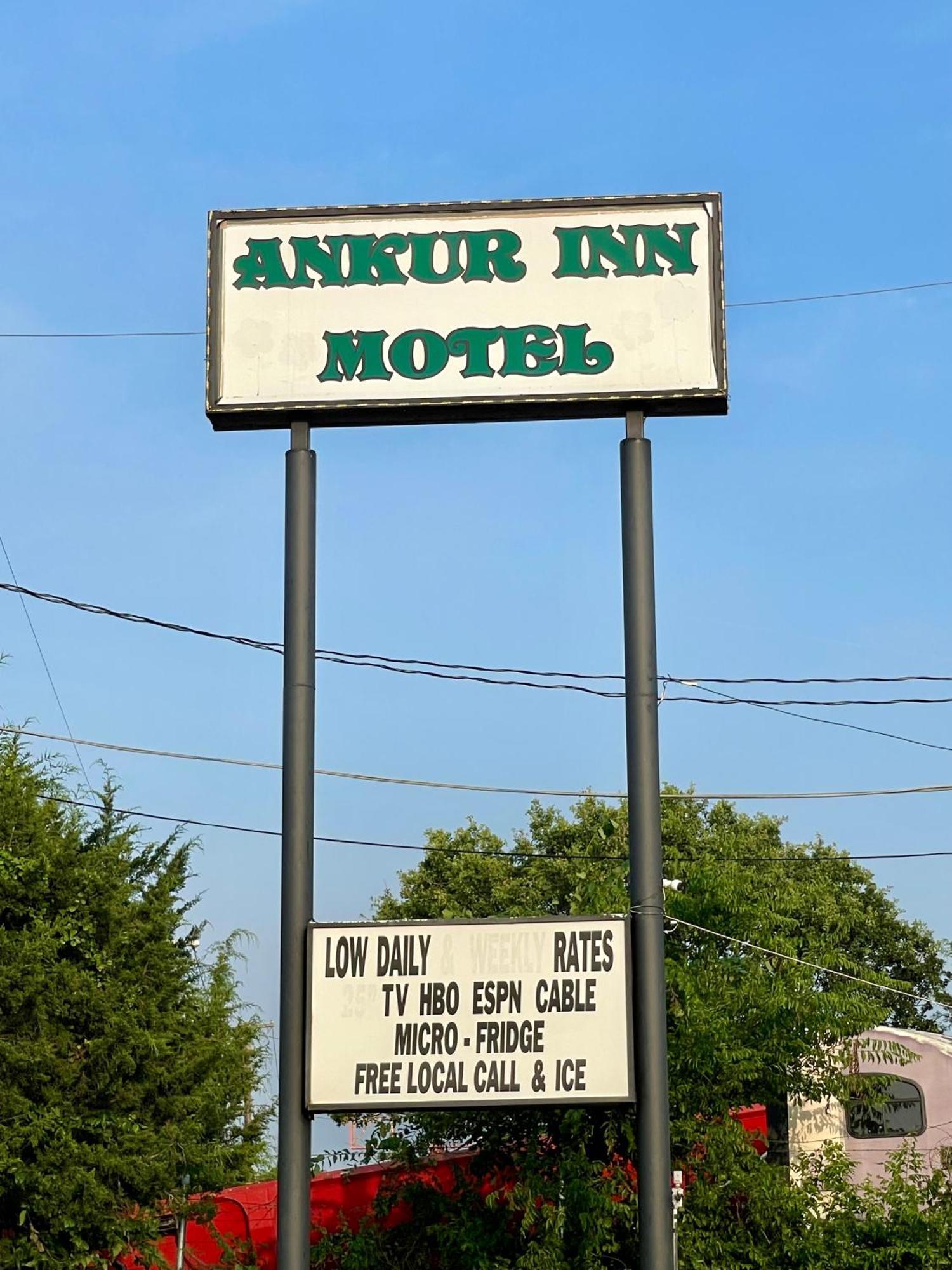 דאלאס Ankur Inn Motel מראה חיצוני תמונה